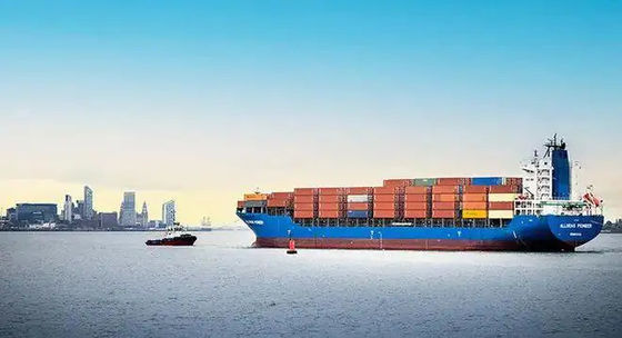 Εξαγωγή της Κίνας στον παγκόσμιο μεταφορέα αποστολέων ωκεάνιου φορτίου COSCO ΈΝΑ